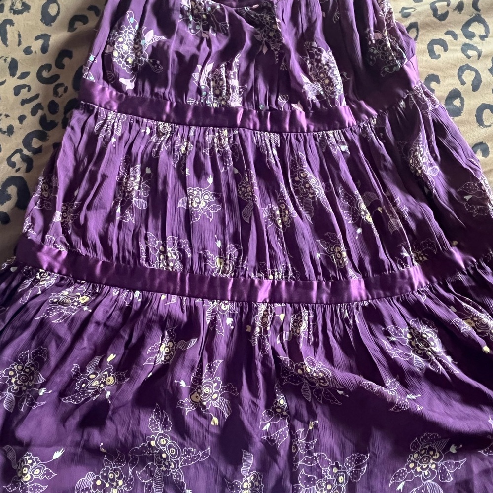 Marc Jacobs Vintage 100% silk maxi skirt